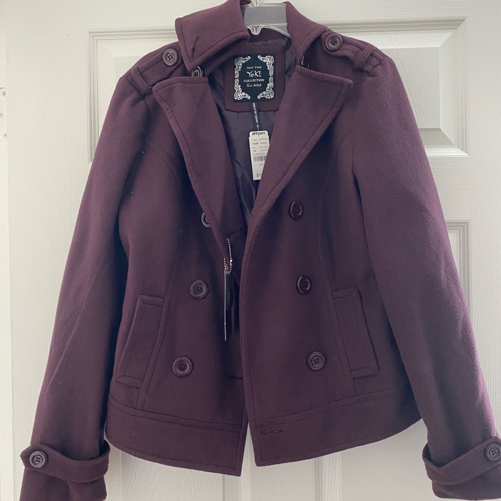 Purple jacket